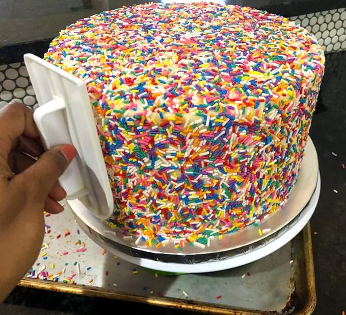 A Great Surprise Rainbow Sprinkles Bulk - 6 Pounds - Bulk Rainbow Jimmies - Kosher - Decorating Cookies, Ice Cream Toppings, Cake