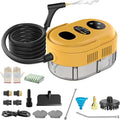 Steam Cleaner with 3-Level Adjustable Handle, 10s Fast Heat-Up, 2500W Pressurized Steamer for Home Cleaning, Handheld Steam Cleaner for Grout, Tile, Couch, Car, Grease, 41oz Tank