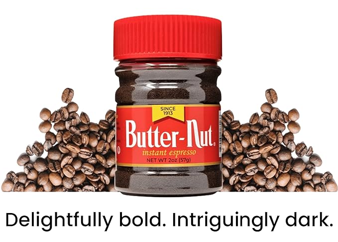 Butter-Nut Instant Espresso Coffee, 2 Ounce (Pack of 12)