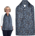 Adult Bib Scarf - Dignified Alternative to Bibs | Washable and Reusable Clothing Protectors for Eating
