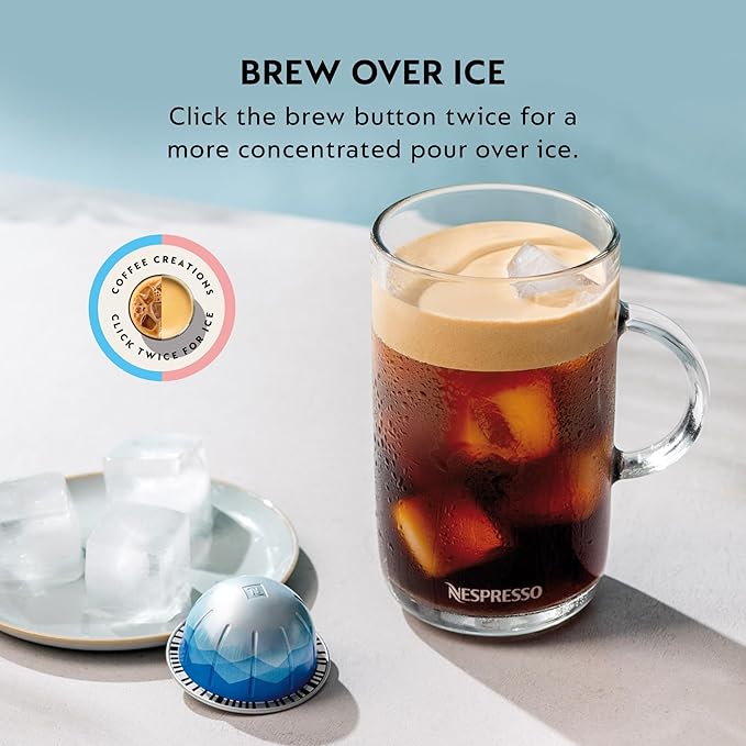 Nespresso Vertuo Next Coffee and Espresso Maker by De'Longhi with Aeroccino Milk Frother