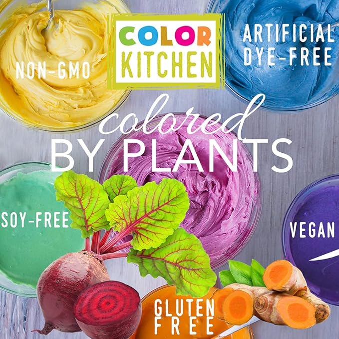 Color Kitchen Sprinkles Natural Ingredients Baking Cake Decorations, Ice Cream Toppings and Cookie Decorating - Artificial Dye-free, Plant-Based Colors, Gluten-Free ,Non-GMO, No Hydrogenated Oils, Soy-Free, Kosher, Certified Natural Cocoa Sprinkles 3 O...
