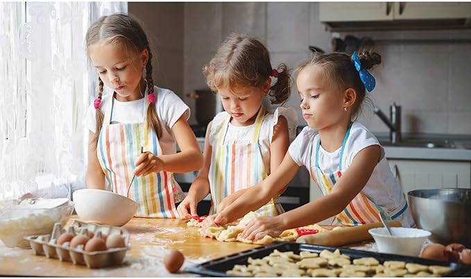 Mrs. Anderson’s Baking Kids Baking Set, Food Safe, Professional Materials, 14-Piece Set