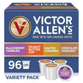 Victor Allen's Coffee Sweet and Salty Flavored Coffee Variety Pack 96 Count, Single Serve Coffee Pods for Keurig K-Cup Brewers