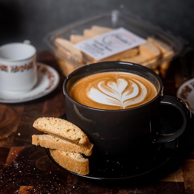 Biscotti Lovers – Gourmet Artisanal Biscotti Assortment, Softer Texture | 7 Premium Flavors – Cranberry Pistachio, Chocolate Hazelnut, Vanilla Bean & More – Ideal for Coffee, Tea & Gifting