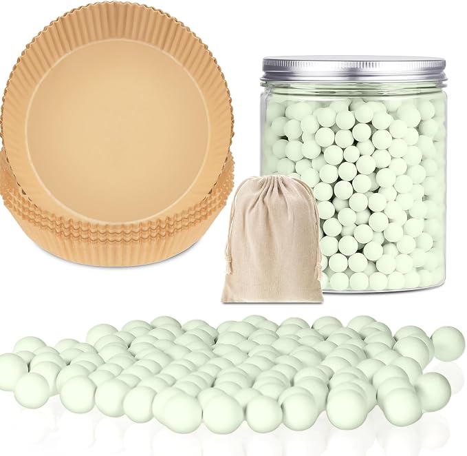 1 Pack Light Green 2 lb Pie Weights for Baking Crust Ceramic Weights Blind Baking Beads with 50 Pcs Disposable Parchment Paper Pie Liner Fit 8,9,10 Inch Dish