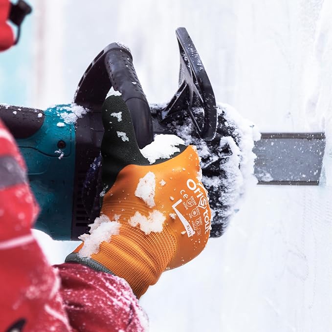 Waterproof Winter Work Gloves for Men and Women, Touchscreen, Freezer Gloves, Thermal Insulated, for Cold Weather