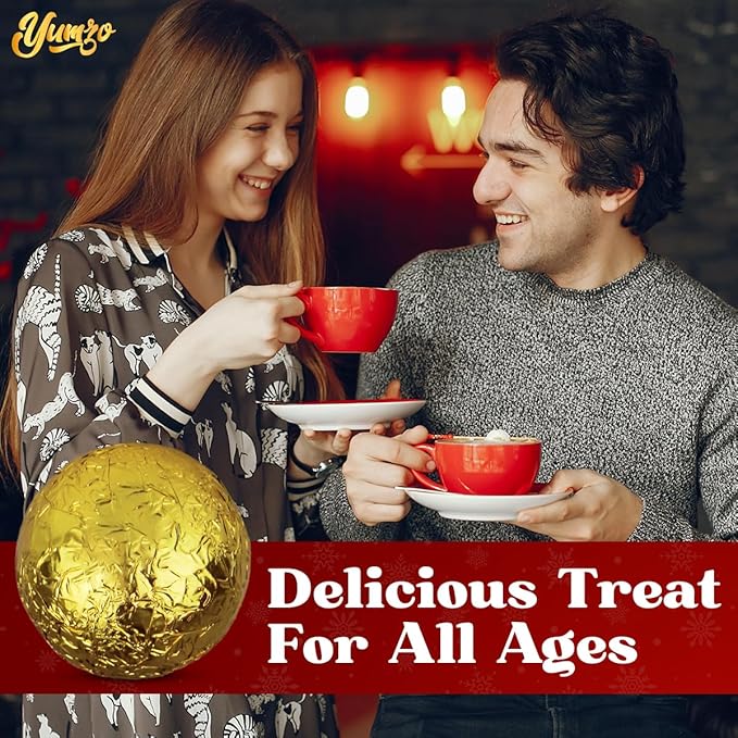 Chocolate Bombs Gift Set - 6 Pack - Cocoa Bombs Premium Hot Chocolate Bomb Filled with Marshmallows and Cocoa Mix - Makes 6 Large Servings - Gift Box.
