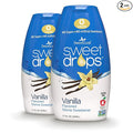 SweetLeaf Sweet Drops Vanilla Stevia Liquid Sweetener - Flavor Foods, Keto Coffee with Sugar Free, 0 Calorie, Non-Glycemic Response SweetLeaf Stevia Drops, 1.7 Fl Oz Ea (Pack of 2)
