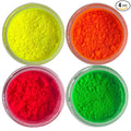 Oh! Sweet Art - Edible Petal Dust - For Decorating Cakes, Cupcakes, Cake Pops, & More - Kosher, Food-Grade Coloring - Neon Set x 4 units each jar 4 grams