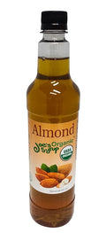 Joe’s Syrup Organic Flavored Syrup, Organic Almond, 750 ml