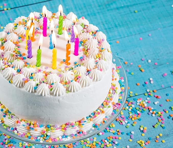 Confetti Sprinkles- 10 Ounces - Pastel Sprinkles - Birthday Toppings for Baby Shower Cupcakes, Cake, Cookies Decorations