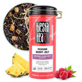 Tiesta Tea - Passion Berry Jolt, Loose Leaf, Raspberry Passion Fruit Black Tea, Premium Caffeinated Blend, Make Hot or Iced & Brews Up to 50 Cups, 4oz Refillable Tin