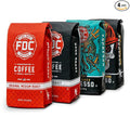 Fire Department Coffee - Gives Back to Firefighters - Rescue Variety Pack - Ground Coffee - Medium, Dark, Shellback Espresso, & Skull Crushing Espresso - Veteran Owned (12 oz, Pack of 4)