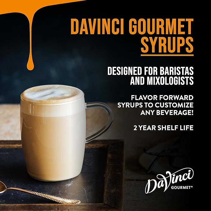 DaVinci Gourmet Classic Butterscotch Syrup, 25.4 Fluid Ounces (Pack of 4)