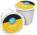Amazon Brand - Happy Belly Light Roast Coffee Pods, Compatible with Keurig 2.0 K-Cup Brewers, 100 Count