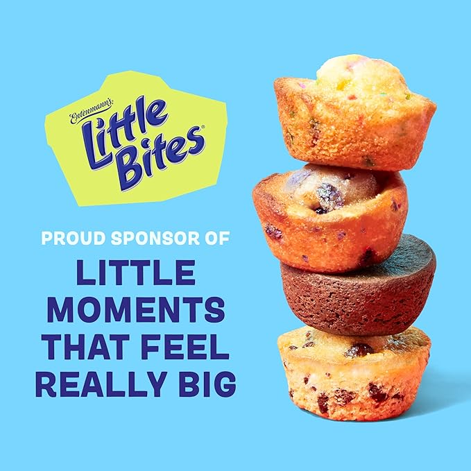 Entenmann's Little Bites Mini Muffins Variety Pack | 4 pack (20 pouches total)