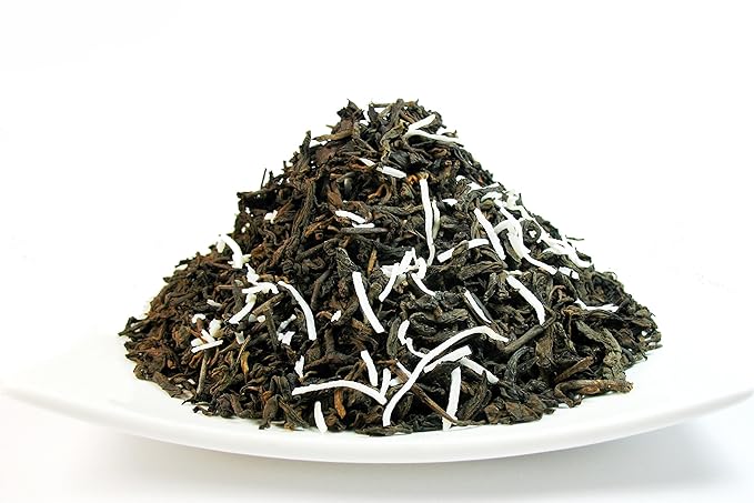 Coconut Puerh Tea, Natural flavours of Coconut and Highly Nutritious puerh tea loose tea -1 LB Bag