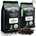 The Bean Organic Coffee Company Il Espresso, Classic Dark Roast, Whole Bean Coffee, 16-Ounce Bags (Pack of 2)