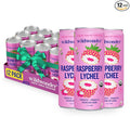 NEW! wildwonder Sparkling Probiotic Drink 12pk, For Gut Health & Immune Support, Raspberry Lychee, 5g Prebiotic Fiber, Live Probiotics, Organic, Vegan, Low Sugar, 12 Pack, 12oz Can, Seen on Shark Tank