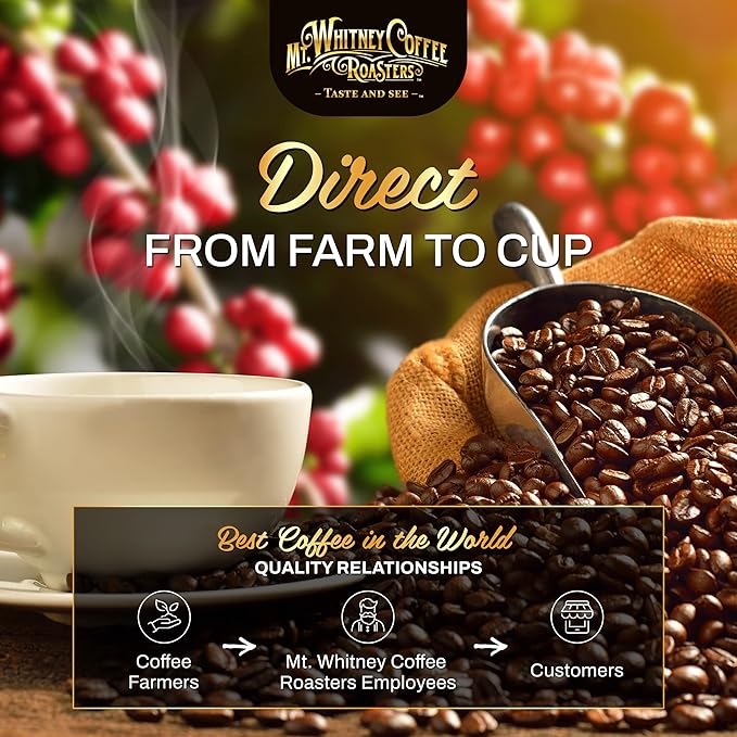 Mt. Whitney Guatemala Adiesto Cooperative Organic Low Acid Coffee (Ground, 2 lb)