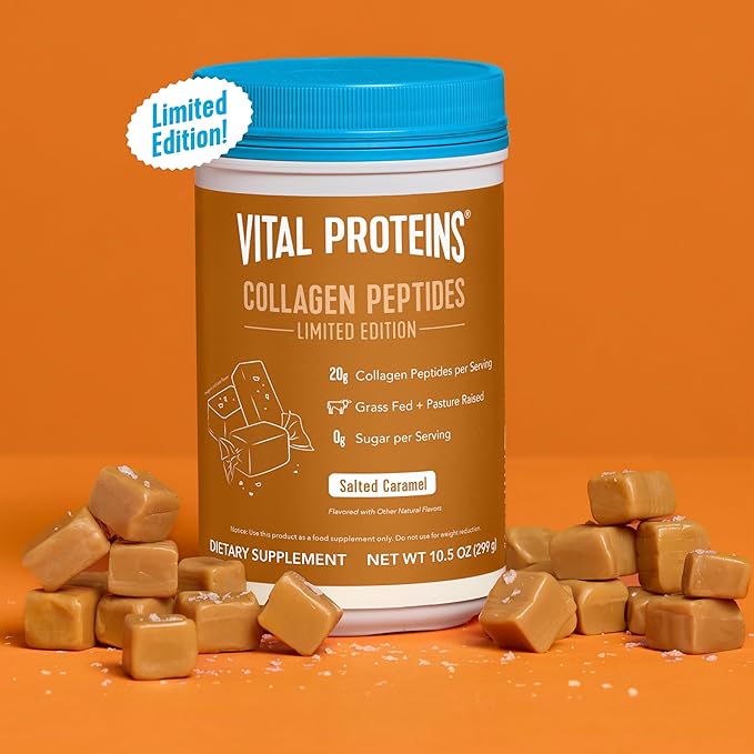 Vital Proteins® Salted Caramel Collagen Peptides, 20g CollagenPeptides, Healthy Hair, Skin, Nails & Joints