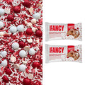 Fancy Sprinkles Limited Edition Holiday Peppermint Chocolate Baking Confetti Sprinkles and Chocolate Pieces, Peppermint Flavored Chips, Sprinkles and Milk Chocate Pieces 8 oz Bag (2 Pack)
