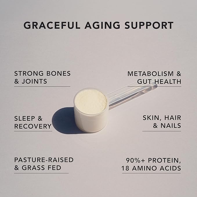 AMANDEAN Collagen Peptides Powder 1kg. Grass-Fed, Enzymatically Hydrolyzed, Type 1 & 3. Agglomerated, Easy to Mix, Unflavored, Non-GMO. Protein with 18 Amino Acids for Healthy Skin, Hair, Nails.