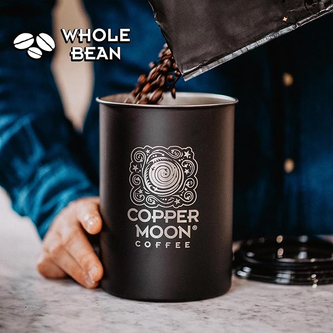 Copper Moon Medium Roast Whole Bean Coffee, Costa Rican Blend, 2 Lb