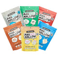 Max Mallow Sugar Free Marshmallows - Keto Friendly, Perfect for S'mores, Hot Chocolate, and Baking with Zero Sugar Snacks, Smores Mct Oil Zero Sugar Marshmellow Marshmallow Lightning Vanilla, Mint Chip, Cinnamon Toast, Burnt Caramel, Birthday Cake, & C...
