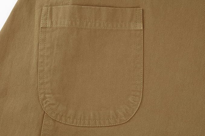 Soft Cotton Linen Apron for Women - Non-tie Cross Back Apron with Pockets, Great for Florist and Kitchen