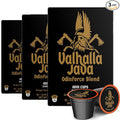 Death Wish Coffee, Valhalla Java Strong Coffee Pods 10 Count (Pack of 3)