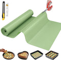 Silicone Baking Mat, 12 IN x 6 FT Free Cutting Baking Sheet,Non-Stick Reusable Dough & Pastry Mat,Non-Slip Silicone Mat Roll for Air Fryer Liner,Freeze Dryer,Oven Baking Pan,Kitchen Counter