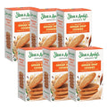Steve & Andy’s Thin, Crispy & Scrumptious Ginger Snap Cookies - Organic & Gluten Free, Non-Gmo, Nut Free, Wheat Free, Soy Free - 6 Boxes, 33 Oz (60 Cookies)