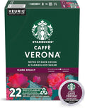 Starbucks K-Cup Coffee Pods, Dark Roast Coffee, Caffè Verona For Keurig Coffee Makers, 100% Arabica, 1 Box (22 Pods)