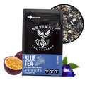 Revival Tea Company Blue Tea - Butterfly Pea Flower and Black Tea Blended with Other Herbal Tea Flavors - 24 Tea Bags