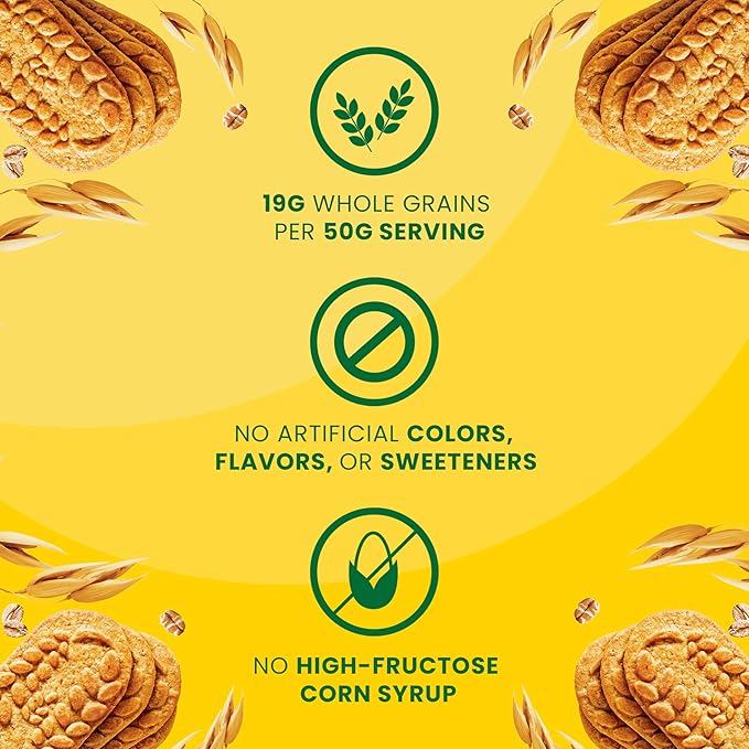 belVita Breakfast Bars Biscuits, Golden Oat, 30 Total Packs, 6 Boxes (4 Biscuits Per Pack)
