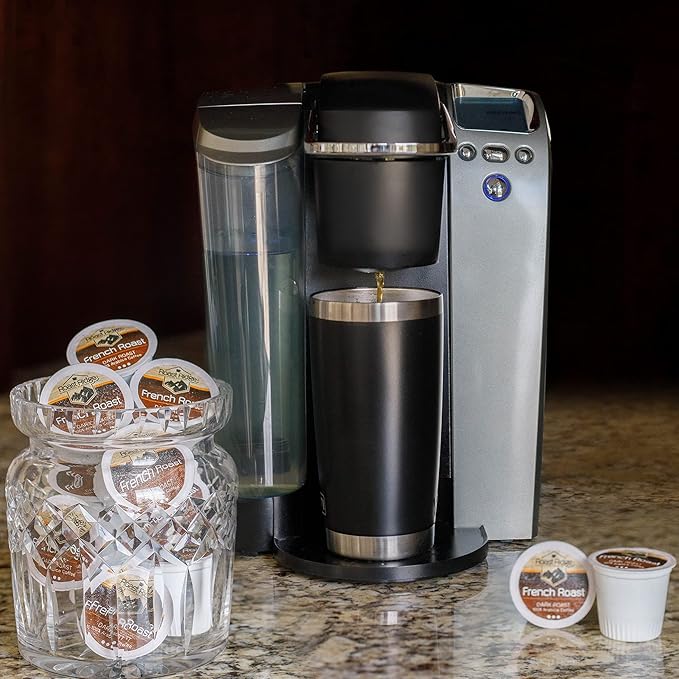 Roast Ridge Single Serve Coffee Pods for Keurig K-Cup Brewers, French Roast, 60 Count