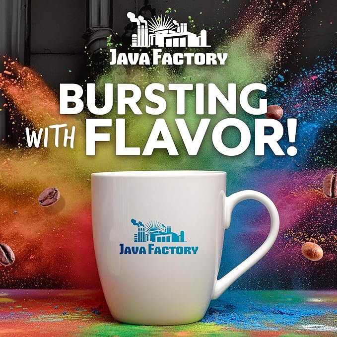 Java Factory Coffee Pods Pumpkin and Marshmallow Flavored Coffee Compatible with K Cup Brewers Including 2.0, Trick and Treat, 40 Count