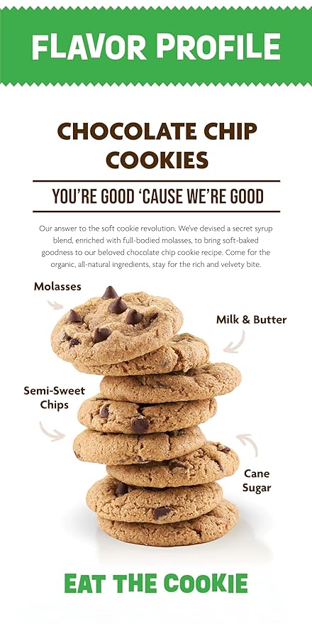 Steve & Andy’s Deliciously Induldent Soft Bake Chocolate Chip Cookies – Organic, Gluten Free, Non-Gmo, Nut Free, Wheat Free, Soy Free – 16.5 Oz, 3 Boxes (30 Cookies)