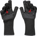 GRILL HEAT AID BBQ Grill Gloves Heat Proof for Grilling – Fireproof 1472°F Heat-Resistant Grill Mitts for Outdoor Barbecue and Smoker, Campfire, Fire Pit, Oven Glove with Fingers for Baking Pizza