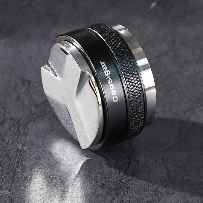 54mm Coffee Distributor and Tamper,Dual Head Coffee Leveler Fits for Breville 54mm Portafilter,Professional Espresso Hand Tamper.