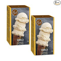 Triple Scoop - Premium Vanilla (2) Ice Cream Mix For Ice Cream Maker. Simple, Easy, Delicious. From Gourmet Mix To Maker in 5 Minutes, Makes 2 Creamy Quarts. Made in USA. (2 Pack, Vanilla)