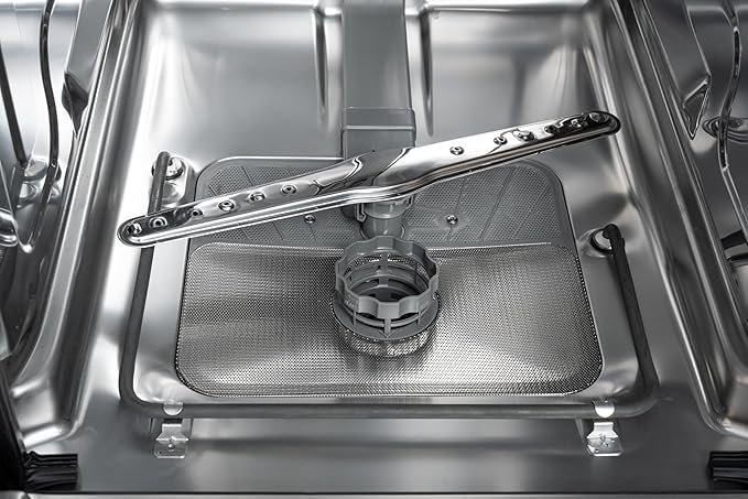 KoolMore KM-DW1852-PR 18 in. ADA Panel Ready with 8 Place Settings 52 DB Dishwasher in Stainless-Steel, UL and Energy Star Certified