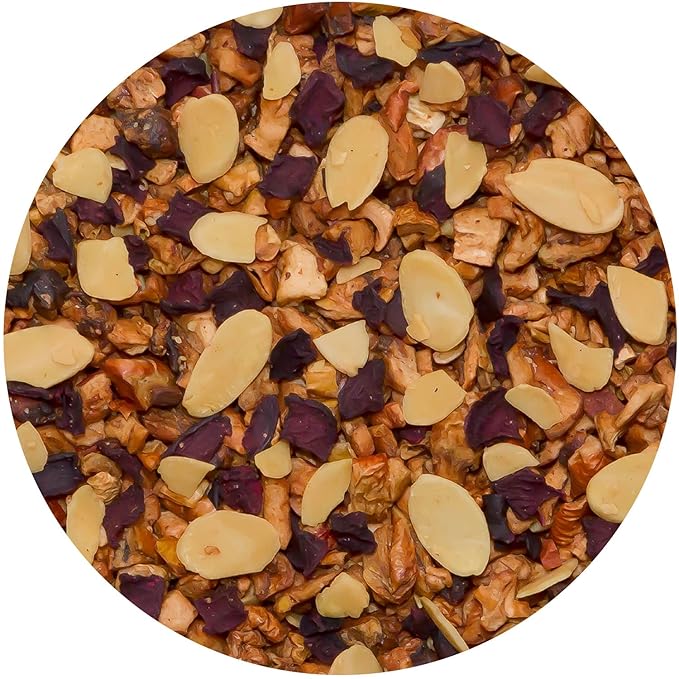 Tiesta Tea - Nutty Almond Cream, Premium Loose Leaf, Cinnamon Almond Herbal Tea Blend, Non-Caffeinated, Make Hot or Iced & Brews Up to 50 Cups, 6.2 Ounce Refillable Tin
