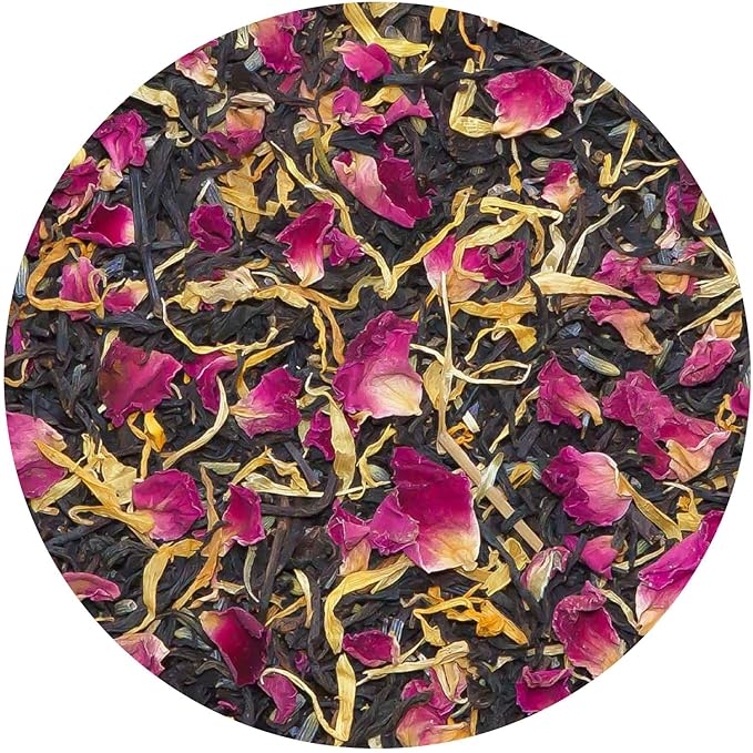 Tiesta Tea - Victorian Earl Grey, Loose Leaf, Floral Earl Grey Black Tea, Premium High Caffeinated Black Drink, Make Hot or Iced, Brews Up to 50 Cups, 4oz Refillable Tin