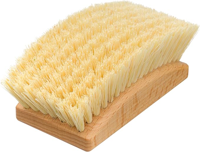 Redecker Fermenting Basket Brush, Wooden Proofing Basket Cleaning Brush – Soft Bristles, Durable, Lightweight – Ideal for Sweeping Flour & Dough Remnants from Bannetons, Made in Germany