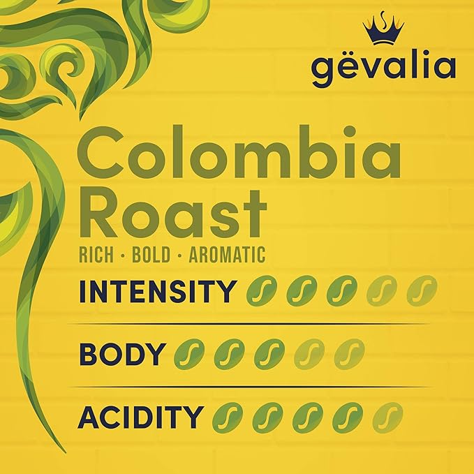 Gevalia Colombian Medium Roast Ground Coffee (12 oz Bag) (Pack of 3)