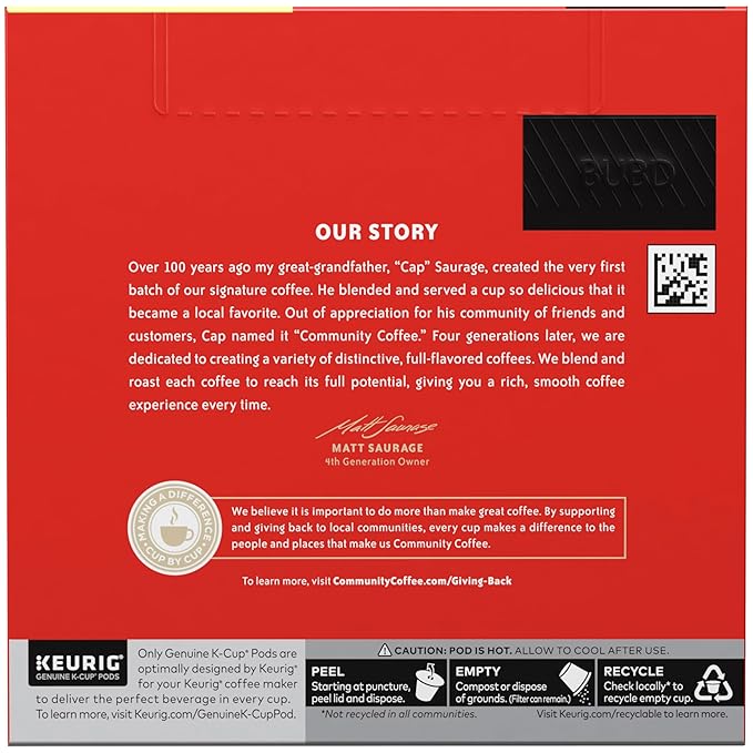 Community Coffee Café Special Medium-Dark Roast Single-Serve Keurig K-Cup Pods 48 Count (Pack of 1)