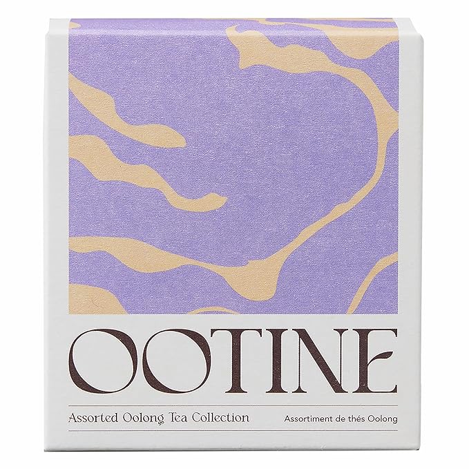 OOTINE Oolong Tea Bags – Taiwan Tea Loose Leaf Gift Set (3 Flavors, 9 Pyramid Sachets), Individually Wrapped, Handcrafted, Single-Origin Taiwanese Oolong, Multiple Infusions